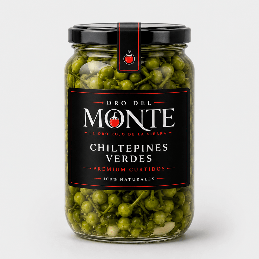 Chiltepín Verde Curtido de Sonora - Oro Del Monte