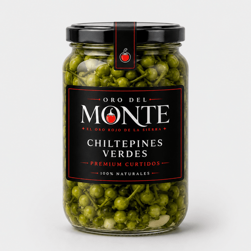 Chiltepín Verde Curtido de Sonora - Oro Del Monte